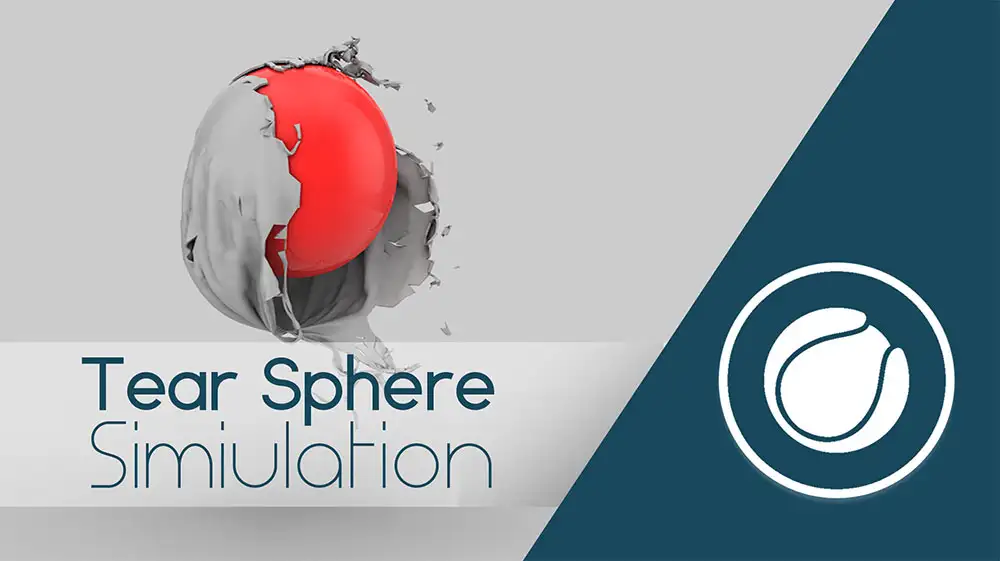 C4D撕毁圆球布料教程 SkillShare – Tear up Cloth Sphere in Cinema 4D