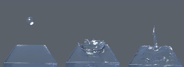 C4D水滴模拟工程文件 Droplet simulation