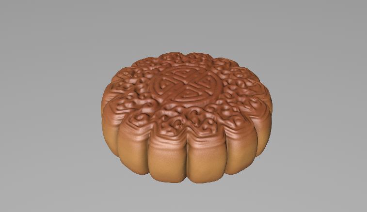 c4d月饼模型 自己做的 - C4D之家 - 11.JPG