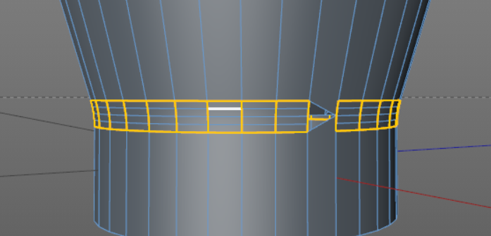 C4D倒角求帮助？