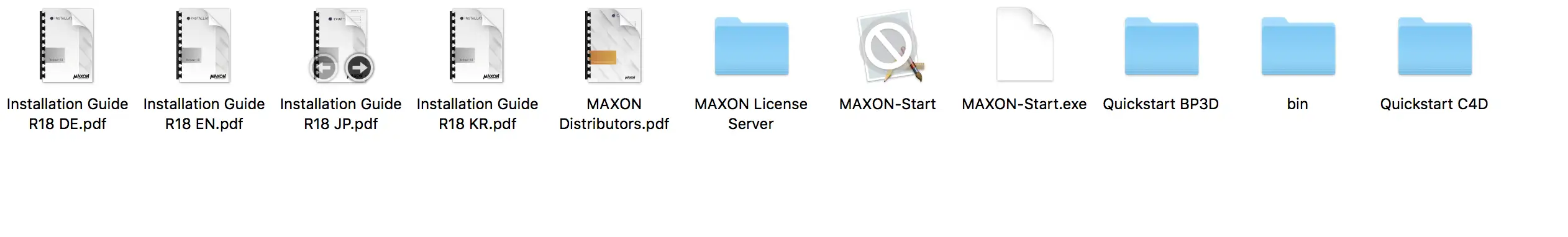 MAC C4D下载4次了，iso打不开，rar解压后也没有安装程序的启动文件