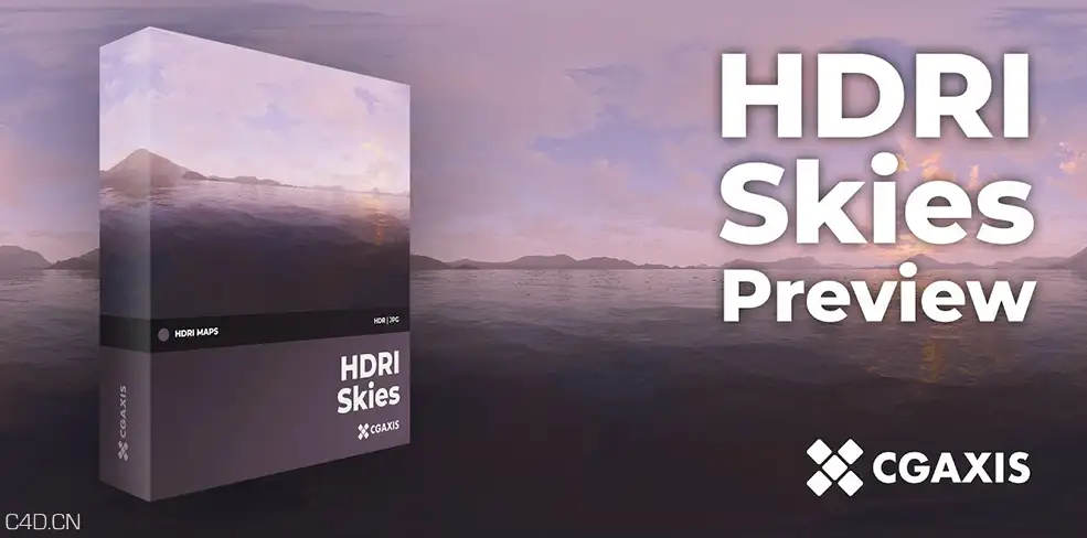 108个HDRI天空环境贴图素材合集 CGAxis – HDRI Skies Collection by CGAxis