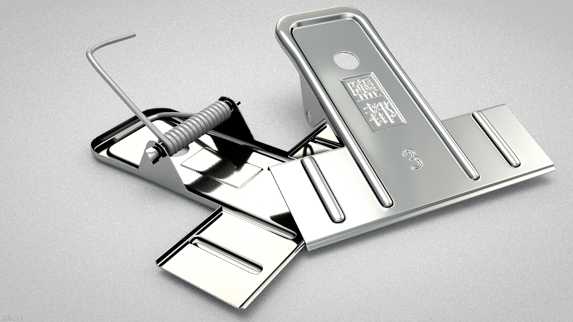 不锈钢夹子 - C4D之家 - 2.jpg