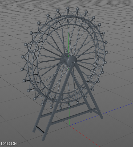 摩天轮模型 - C4D之家 - 微信截图_20191116184915.png