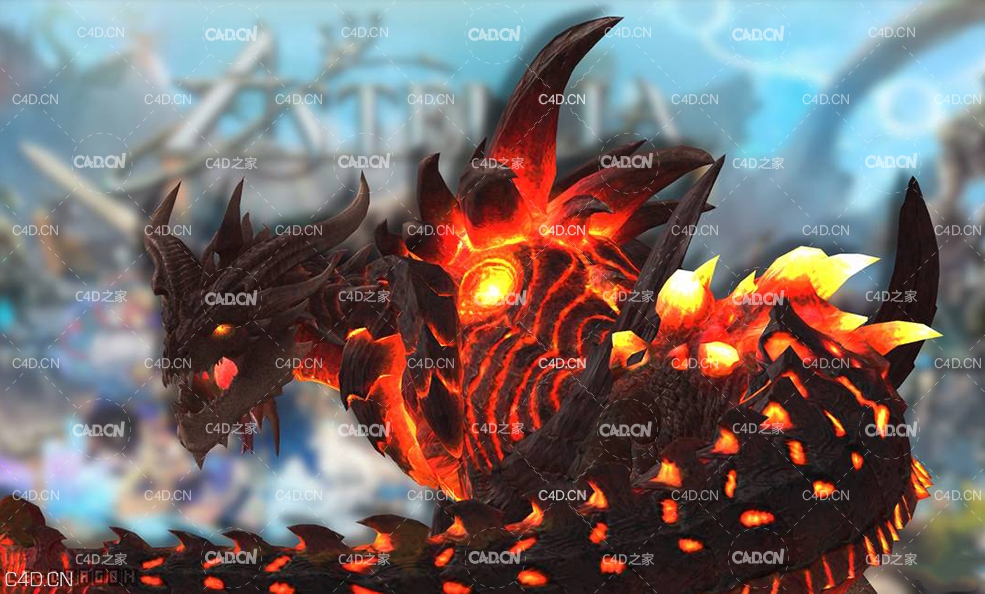 17多套C4D角色扮演类游戏《星空精灵(ASTELLIA)》怪物模型合集 2 Astellia monsters - C4D之家 - astellia_dragon_xps_by_tough_turtle_dragon_dcrwbpa-pre.jpg