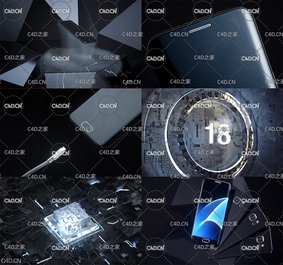 C4D Octane Renderer手机产品动画分镜工程（杨帆原创工程） - C4D之家 - 4e733215eee84d1bab8593fbba33188547963b8b.jpg