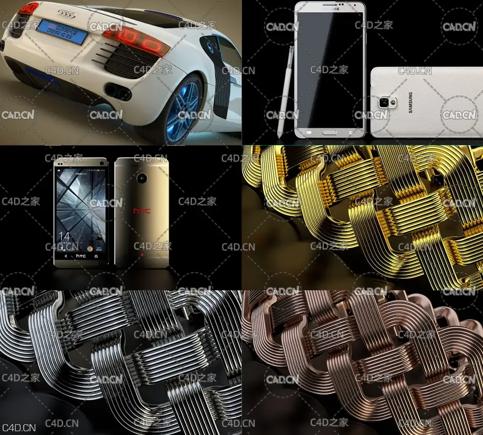 10个C4D产品场景工程（默认渲染器） - C4D之家 - 190152nfzkhzehob8h028n.jpg