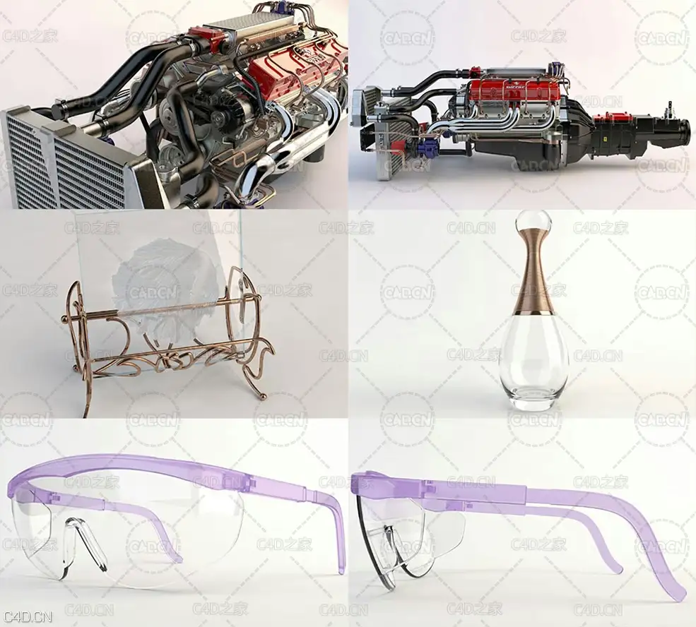 10个C4D产品场景工程（默认渲染器） - C4D之家 - 190151o1gbbea3s8rzrxs1.jpg