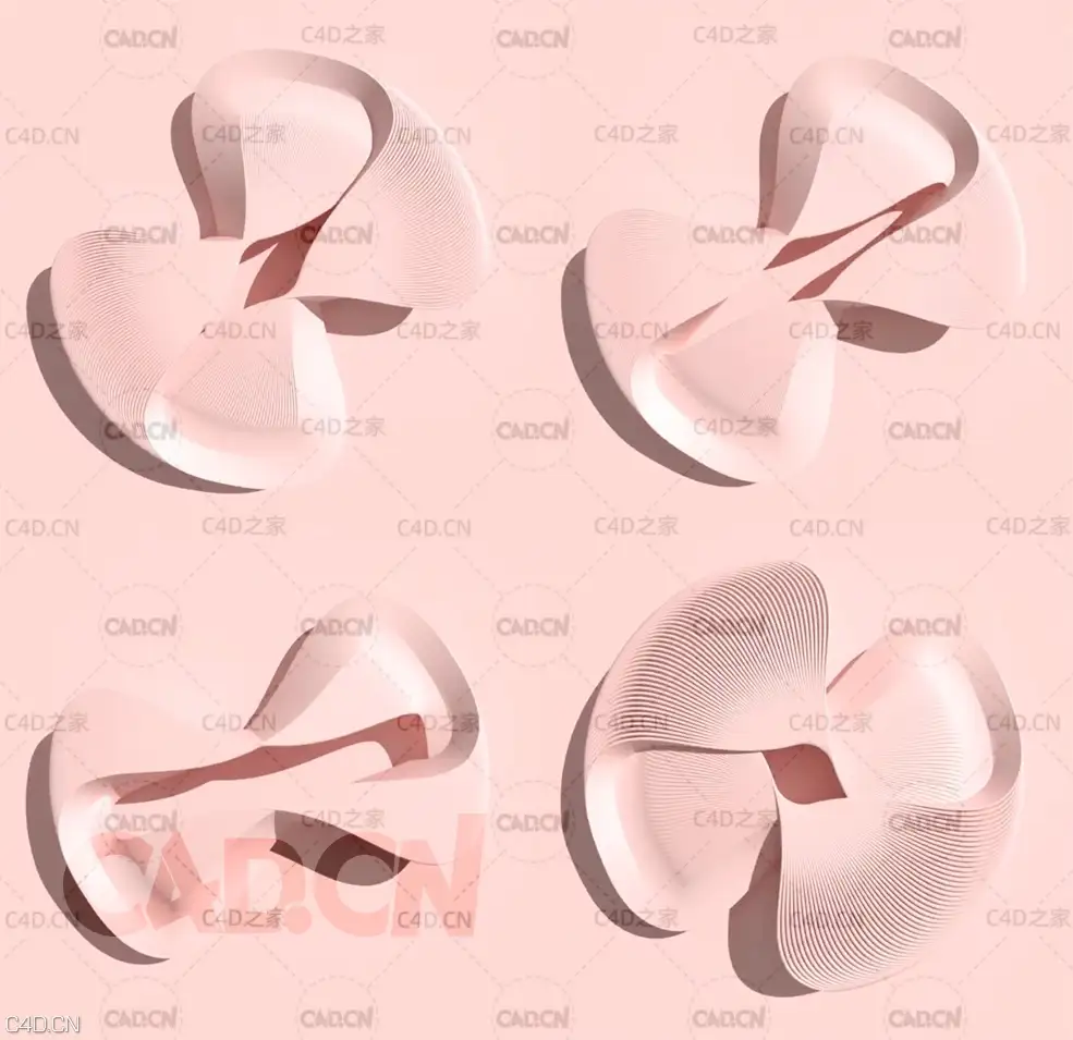 C4D使用克隆图案变换动画教程 CLONER LOOP (Cinema 4D Tutorial)