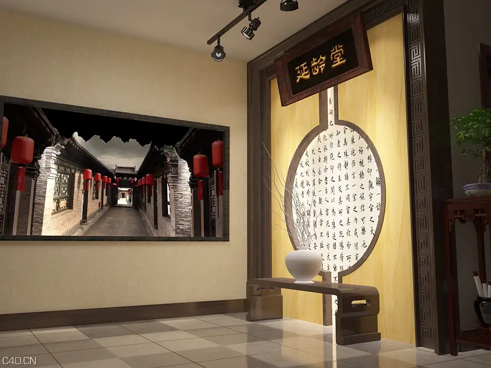 中医药展馆C4D渲染设计方案 - C4D之家 - 07.jpg