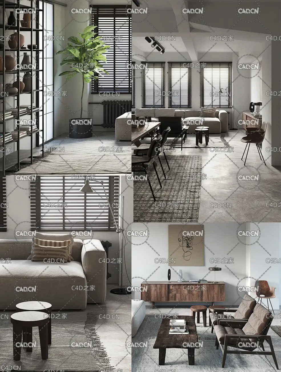 C4D室内模型：客厅 living room - C4D之家 - beinspiration-110-3d-model-max--obj-mtl-fbx-c4d.jpg