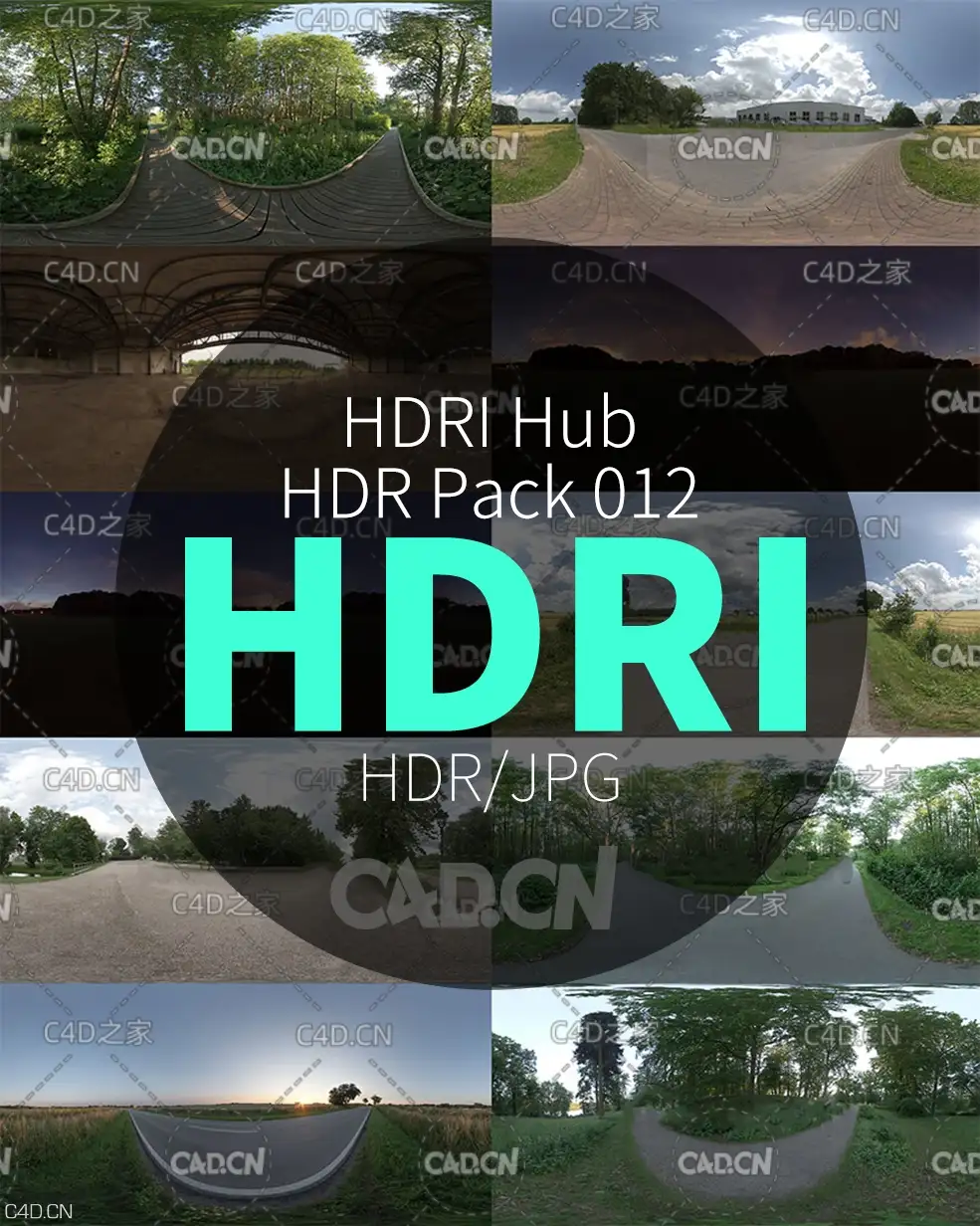 户外景观HDRI环境贴图素材合集 HDRI Hub – HDR Pack 012