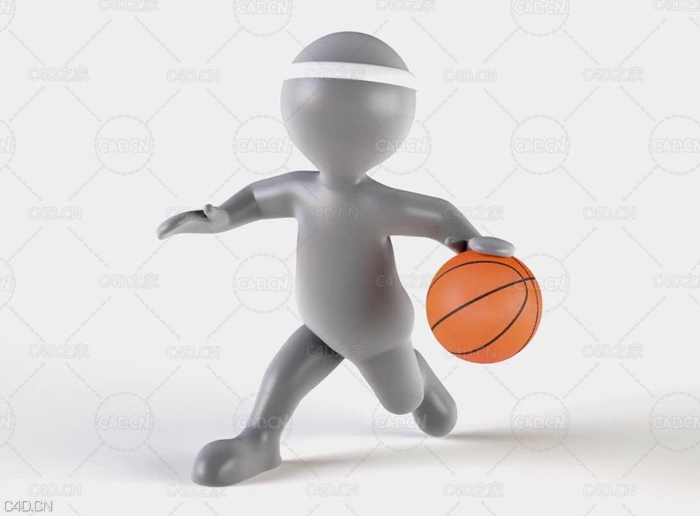 C4D卡通三维人物建模视频教程 Cinema 4d Generic Cartoon Character