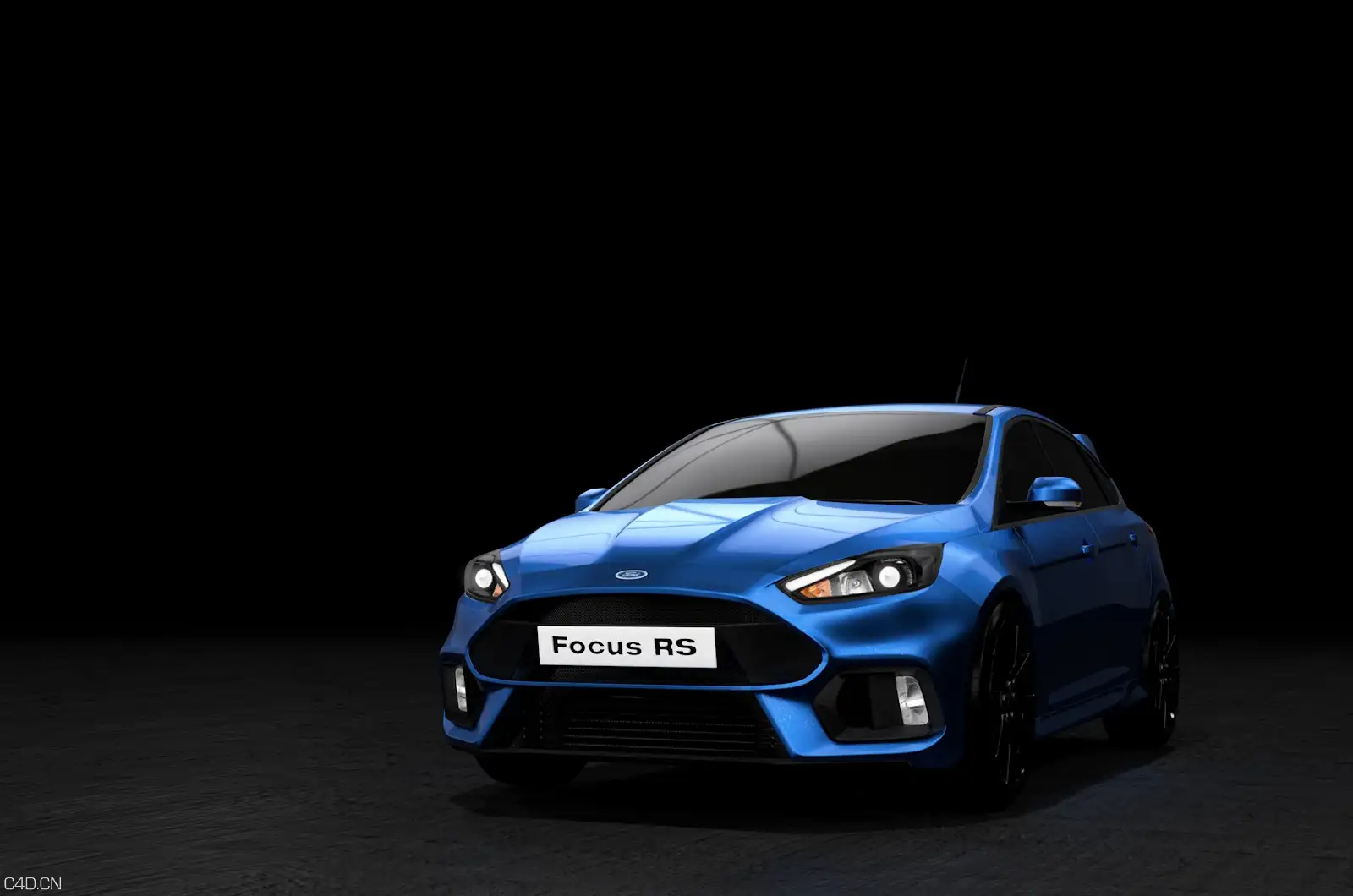 福特 2016款 福克斯 Focus RS，不带内饰，已绑定动力学