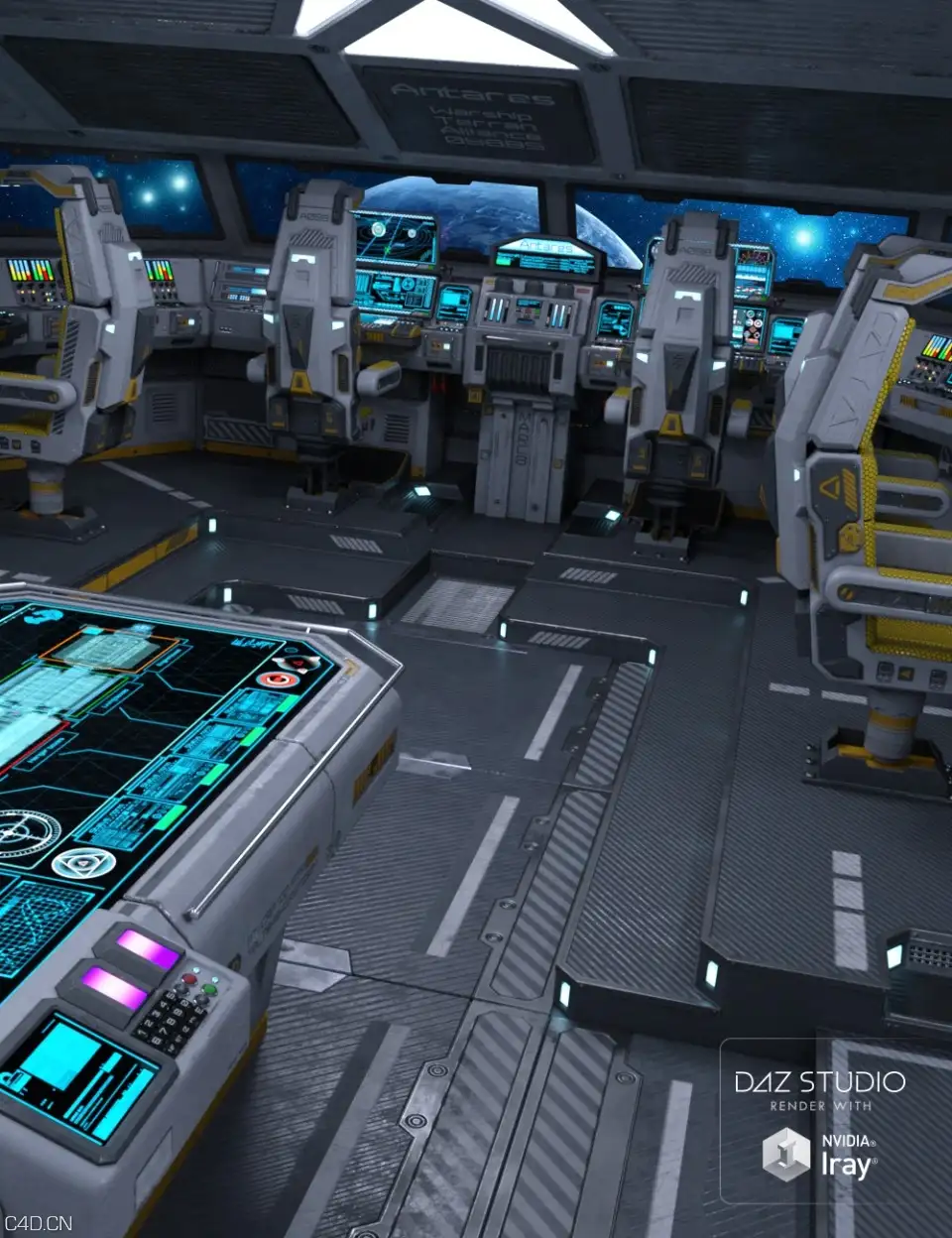 独一无二，科幻场景！！ - C4D之家 - daz3d_sci-fi_cockpit_interiormain.jpg