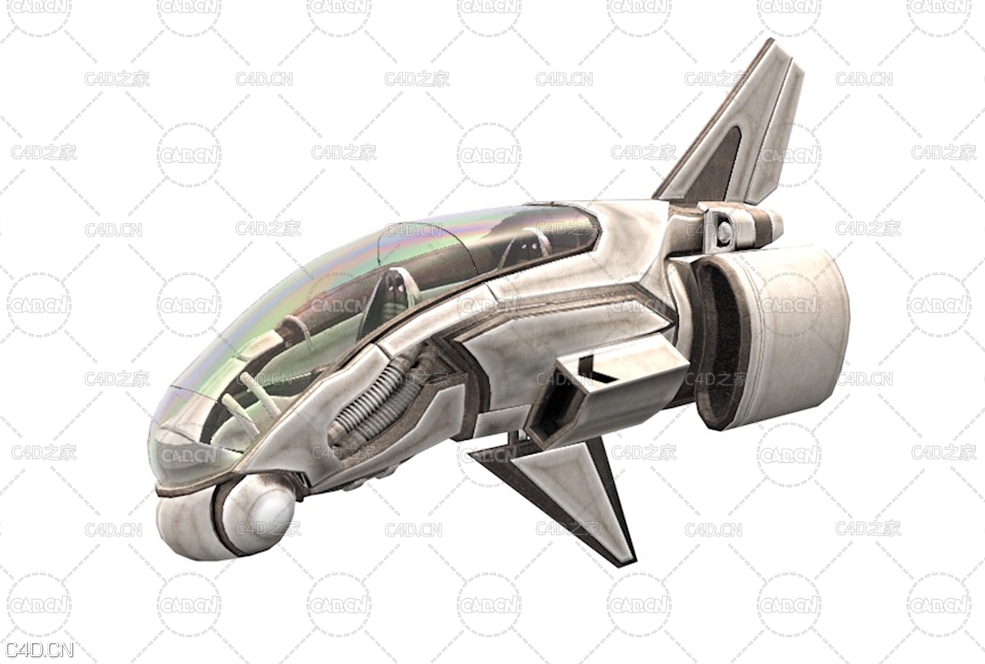 科幻飞行器 E-45 Aircraft