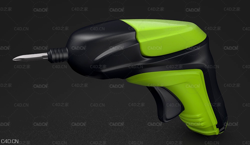 手电钻C4D模型 Electric drill - C4D之家 - 屏幕快照-2019-12-30-下午8.43.32.jpg