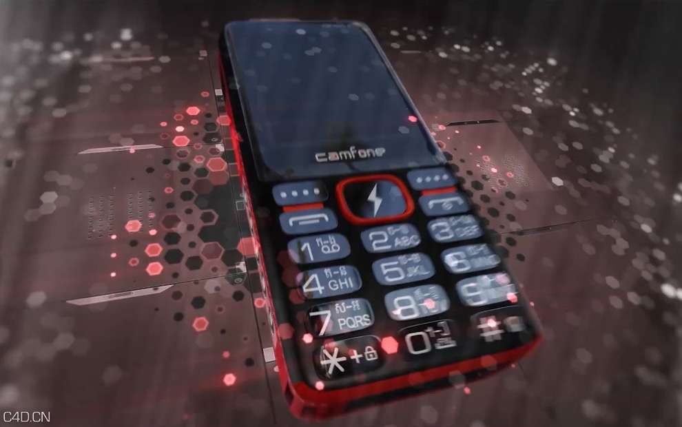 C4D+MAYA+AE移动手机建模渲染案例教程