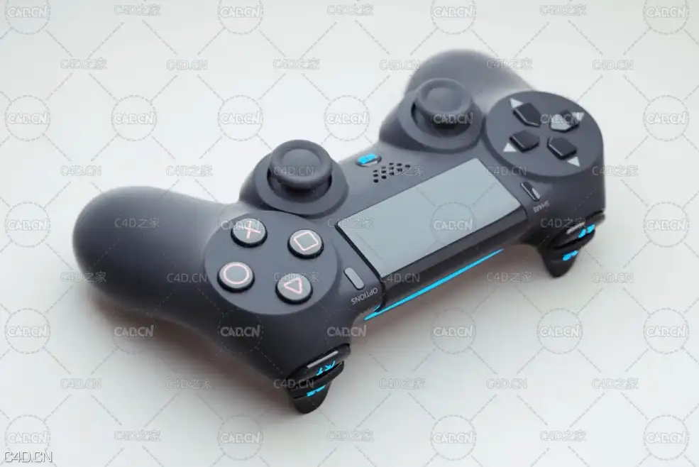 C4D游戏手柄建模视频教程 Cinema 4d Game Controller