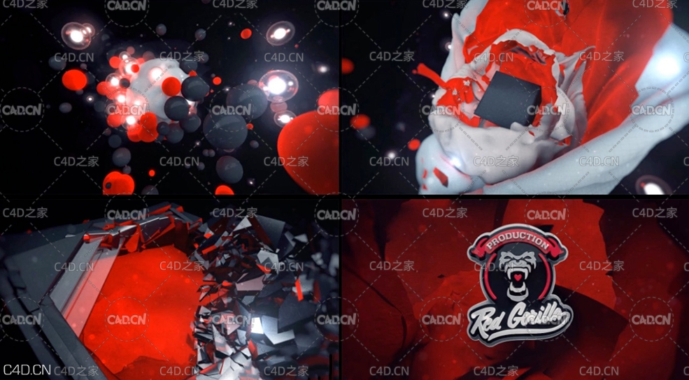 54集AE和C4D栏目包装案例教程