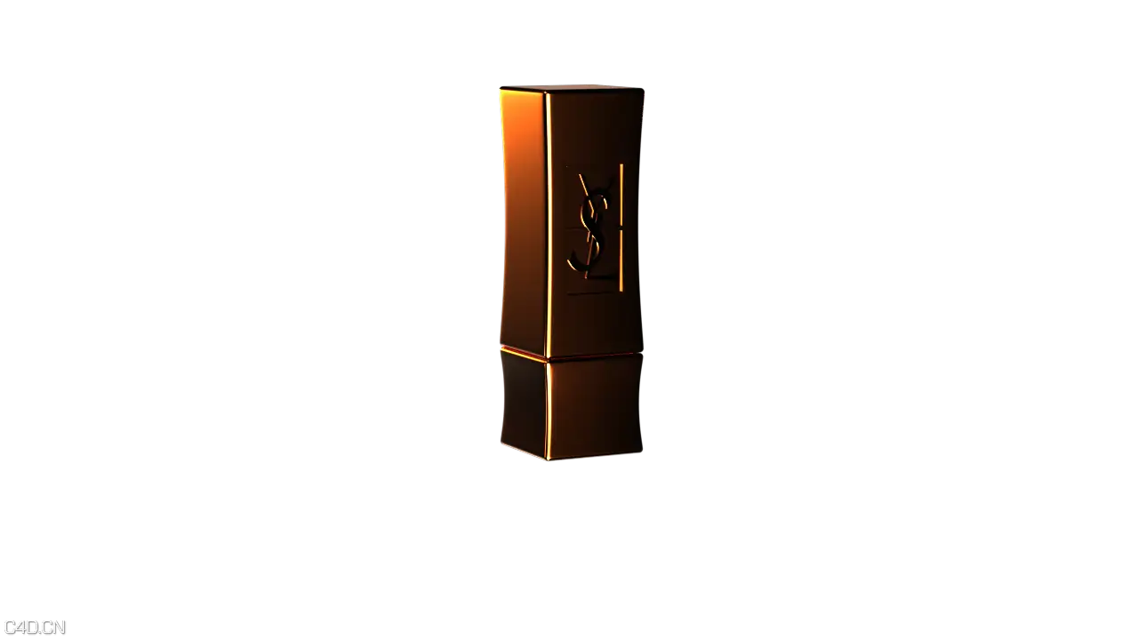 YSL口红渲染 - C4D之家 - 缩略图1