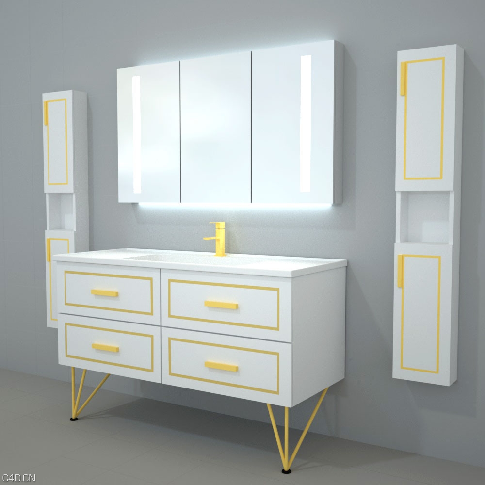 浴室柜 - C4D之家 - 01.jpg