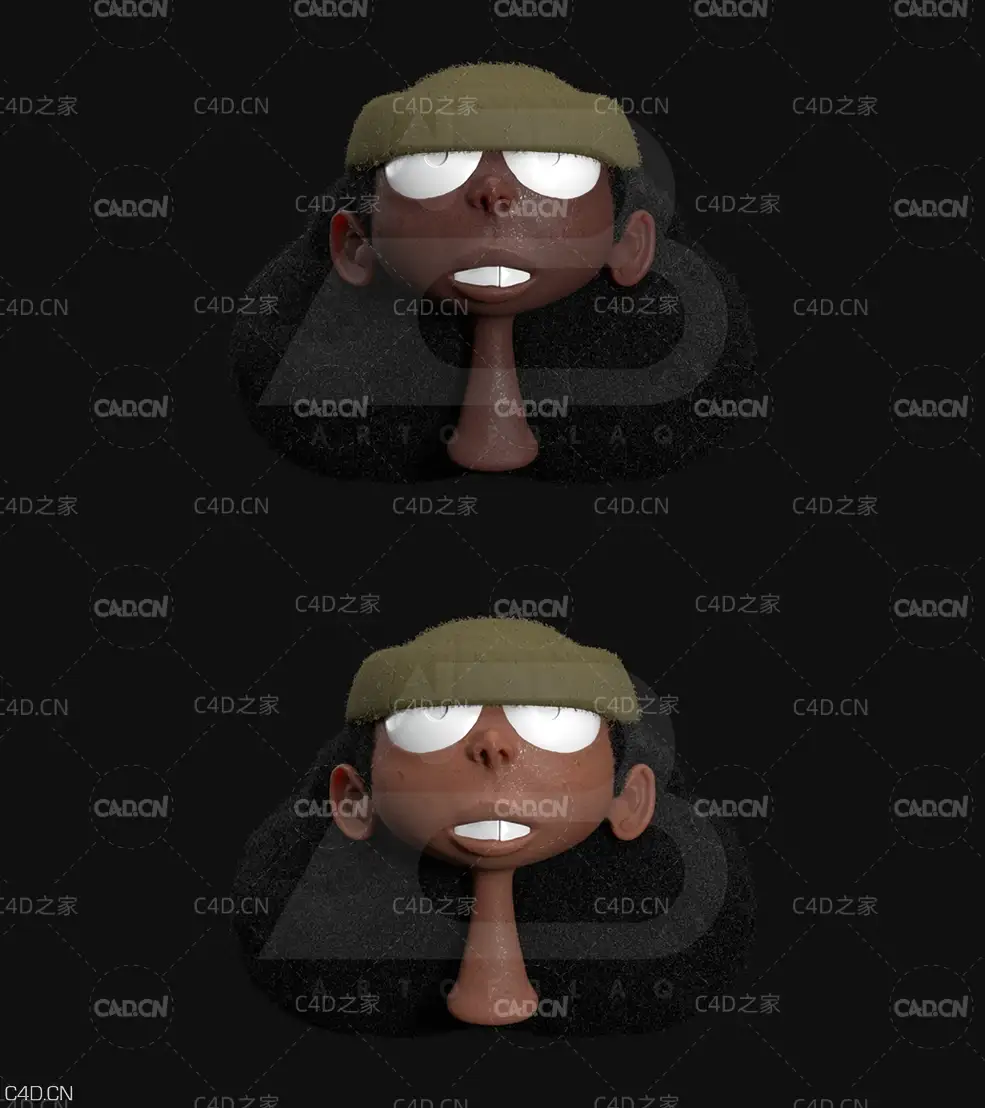C4D Arnold SSS材质智能调节预设工程Smart Stylized SSS Shader