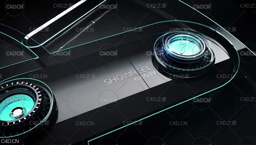 C4D运动图形特技:UI动效和平面设计中文讲解教程