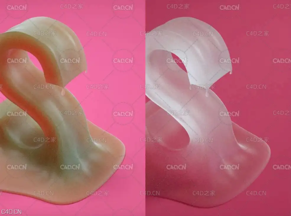 C4D OC渲染器次表面散射材质详解中文教程
