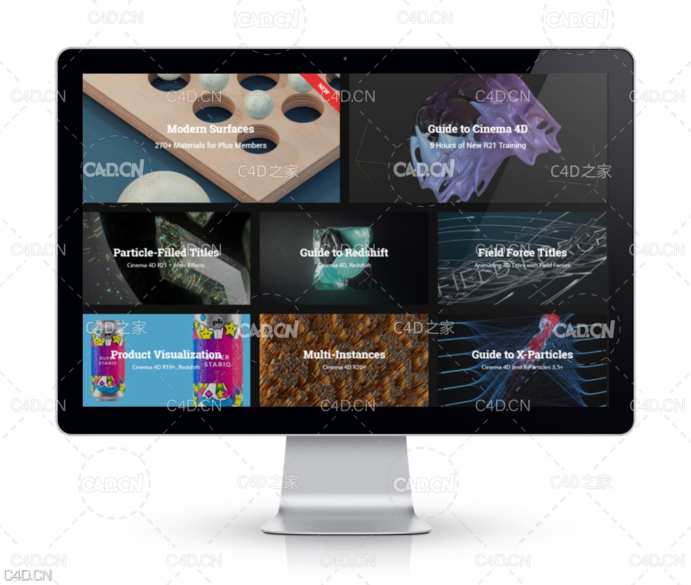 C4D灰猩猩布料系统教程 GreyscaleGorilla – Procedural Cloth Systems in Cinema 4D