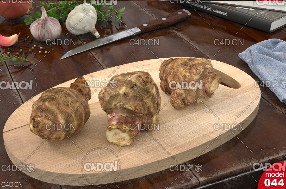洋姜 Jerusalem artichokes - C4D之家 - 170-24_02.jpg