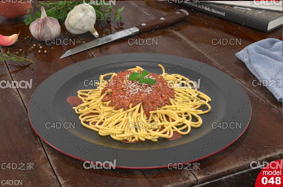 意大利面 Pasta - C4D之家 - 170-26_02.jpg