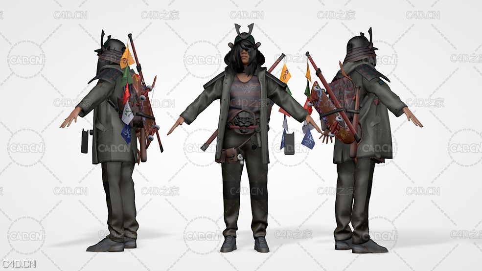 身背宝剑的非主流女孩 Modern Urban Girl