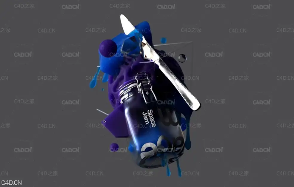 C4D使用Octane制作次表面散射物体教程 Space Jam | Subsurface scattering with C4D