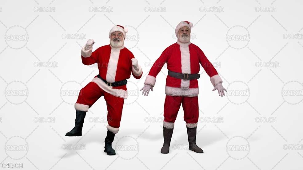 圣诞老人 Santa Claus Pose