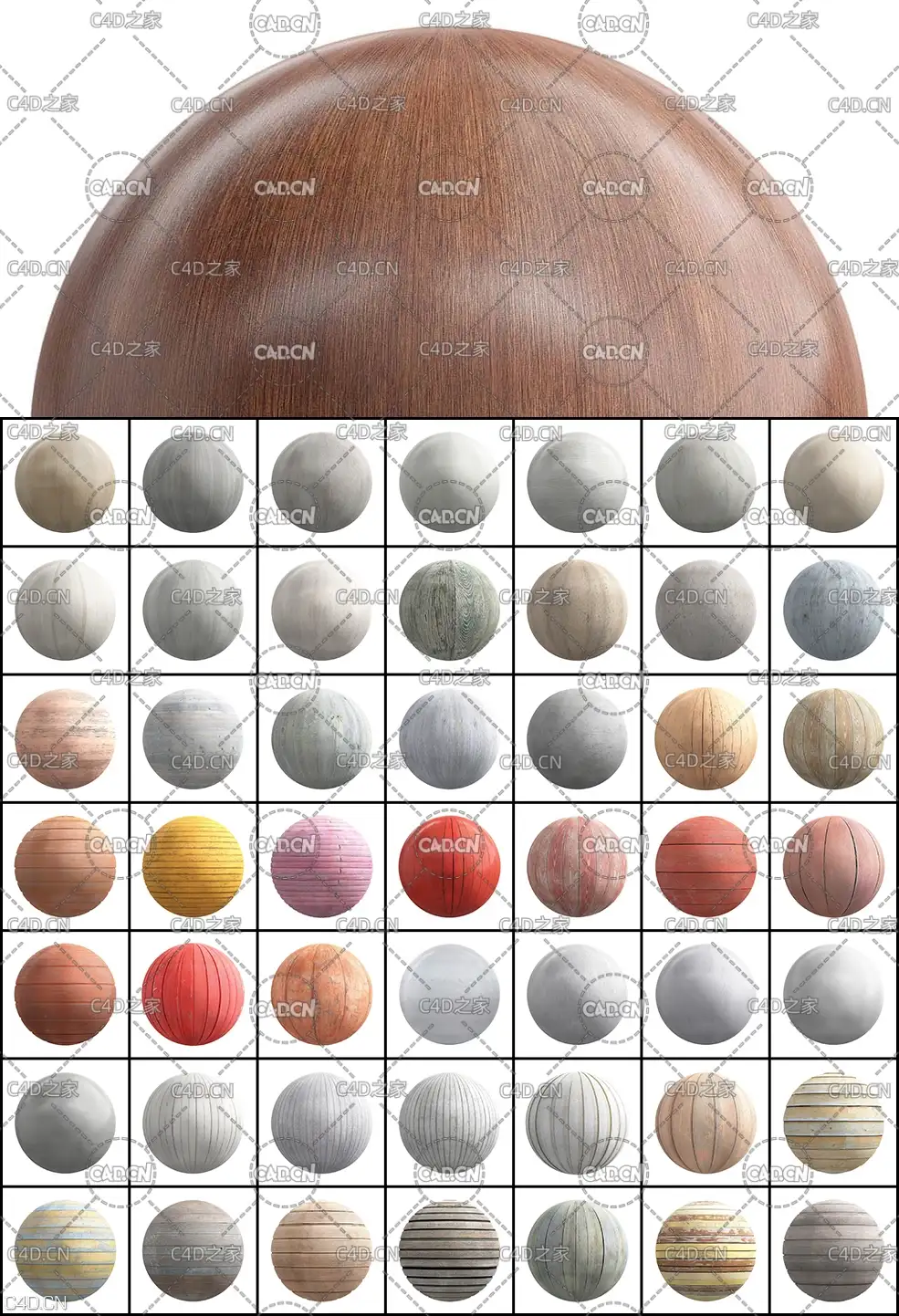 100个木纹贴图材质素材合集 CGAxis PBR Textures Volume 18 – Wood - C4D之家 - 未命名-2.jpg