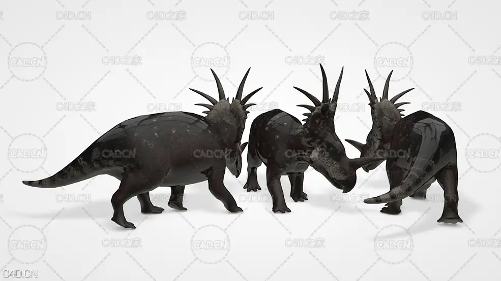 亚伯达戟龙 Styracosaurus albertensis