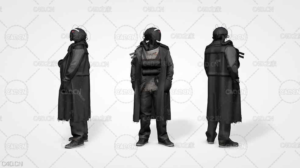 幸存者机器人 Survivor Cyborg 3D model