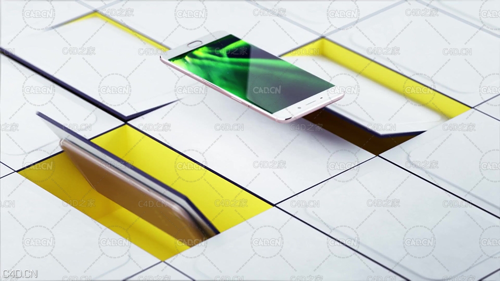 OPPO手机包装材质动画案例解析教学