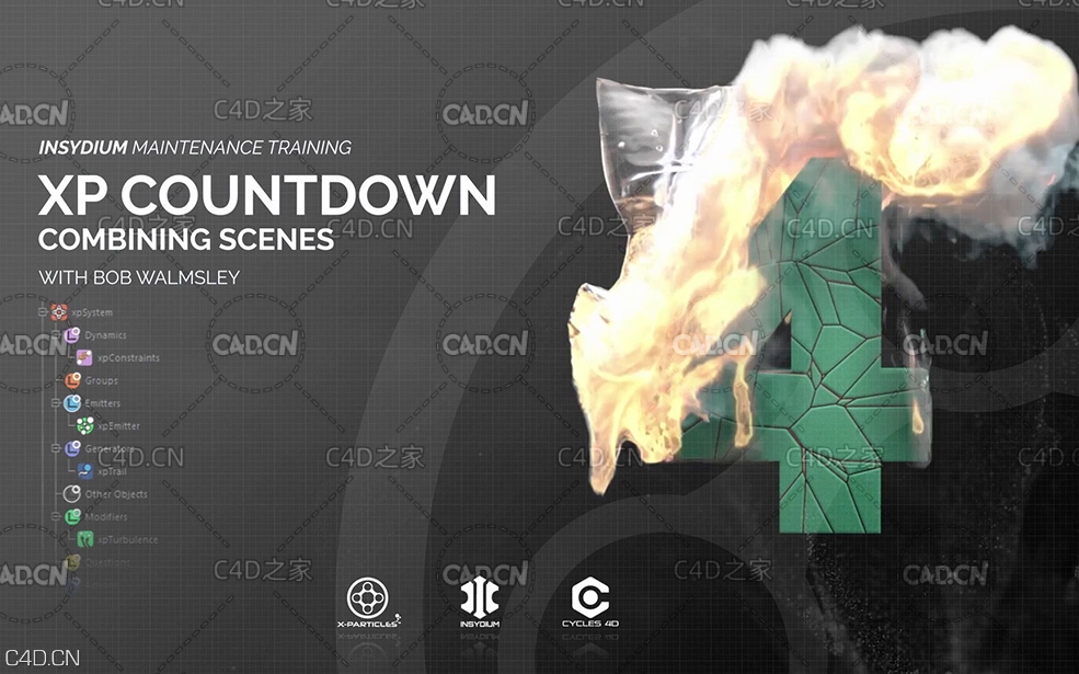 9集C4D X-Particles官方进阶教程 XP Countdown - 整合渲染合成 - C4D之家 - d60d0c13685e4df90a2a117af4a32e5025399457.jpg