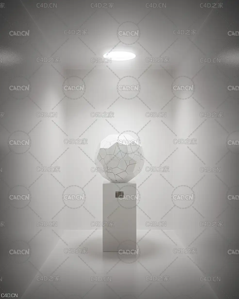 C4D Redshift工程：多边形球展示空间 Display - C4D之家 - [31-01-20]---Display.jpg