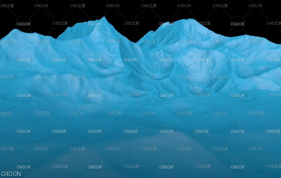 C4D地形生成制作教程 The Landscape Object Absolute Beginner Cinema 4D
