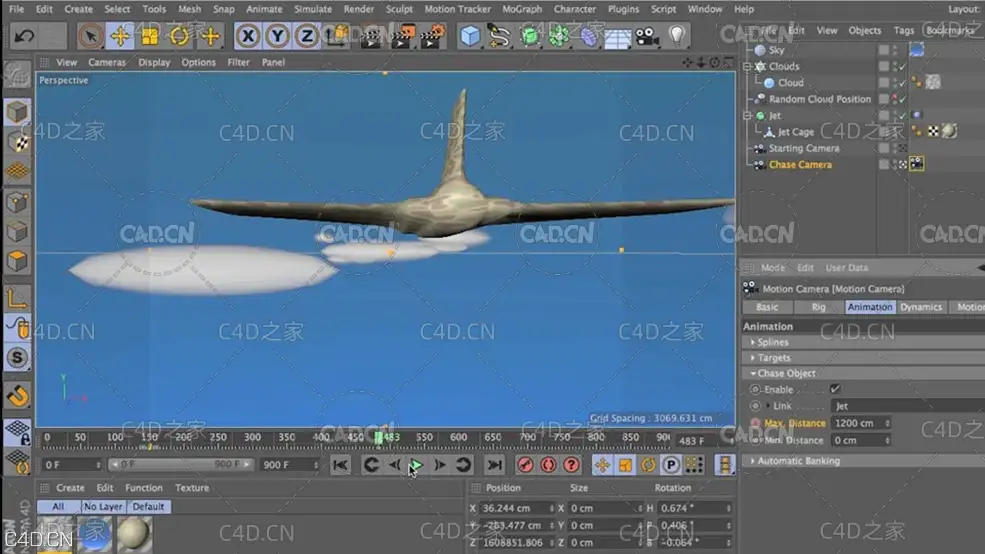 C4D摄像机动画讲解教程 Cinema 4D: Camera Animation