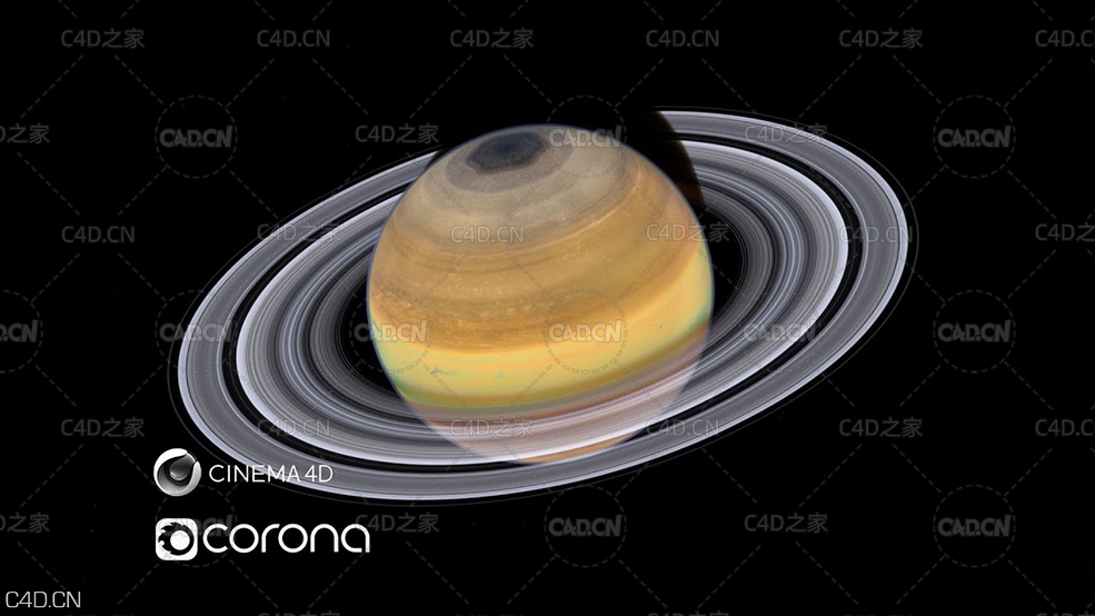 c4d制作一个土星教程 Photo-Realistic Saturn in Cinema 4d w. Corona Renderer - C4D之家 - maxresdefault-2.jpg