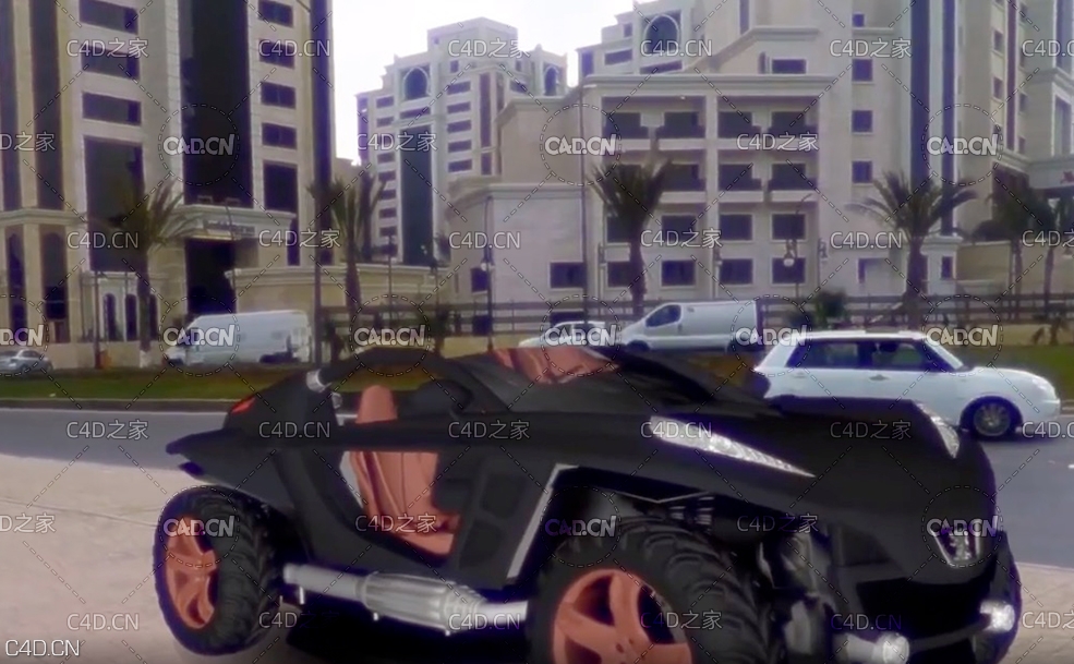 C4D三维物体实拍场景跟踪合成教程 Motion Tracking in Cinema 4D