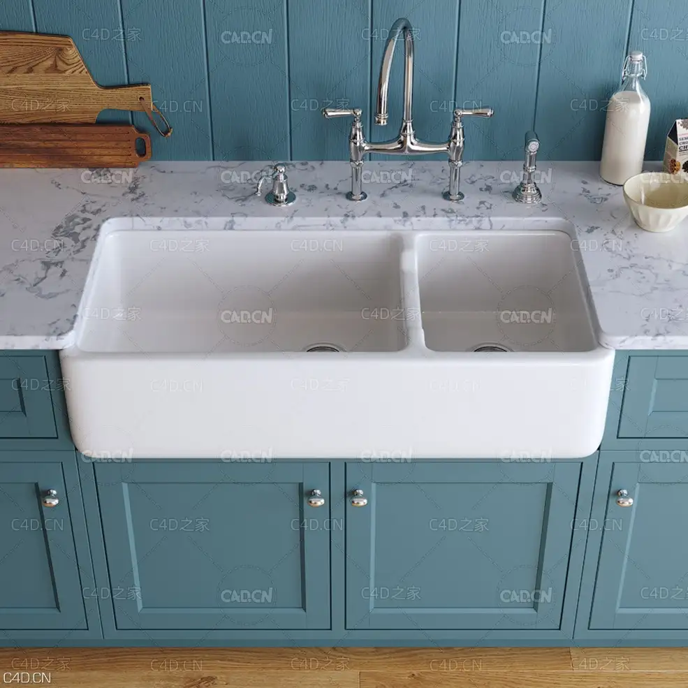 20套厨房厨具配件模型合集 model+model – Vol.11 Kitchen elements