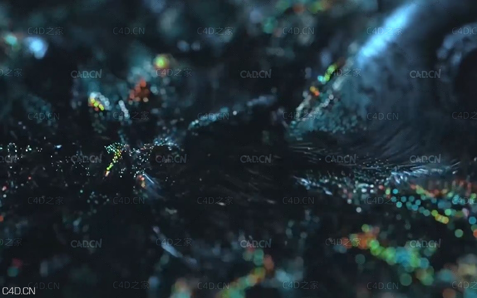 C4D X-particles表面平流中文案例教程