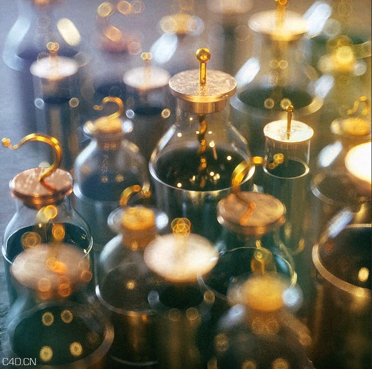 复古玻璃场景怎样用C4D完成 - C4D之家 - QQ图片20200320165339.png