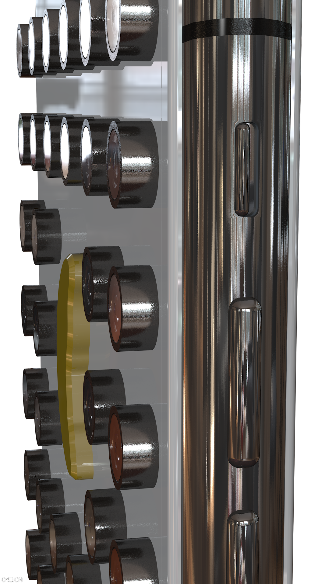 手机超级模型十卡十待 5G信号 背面全是摄像头 超级手机模型 - C4D之家 - 22_0060.png