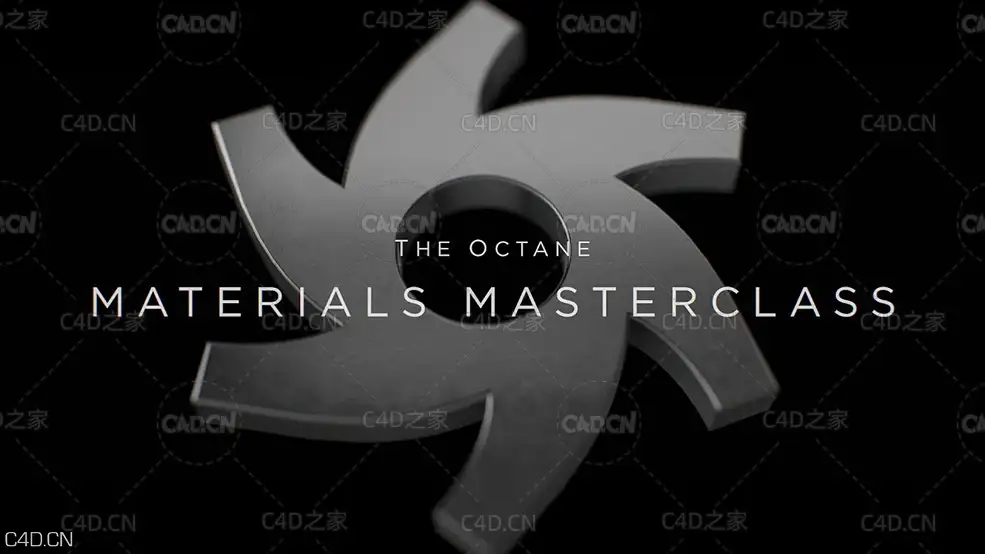 C4D Octane渲染器全面使用不错教程CG Shortcuts – The Octane Materials Masterclass